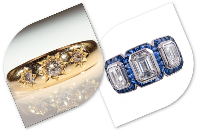3 Stone Diamond Ring: Sparkling Romance