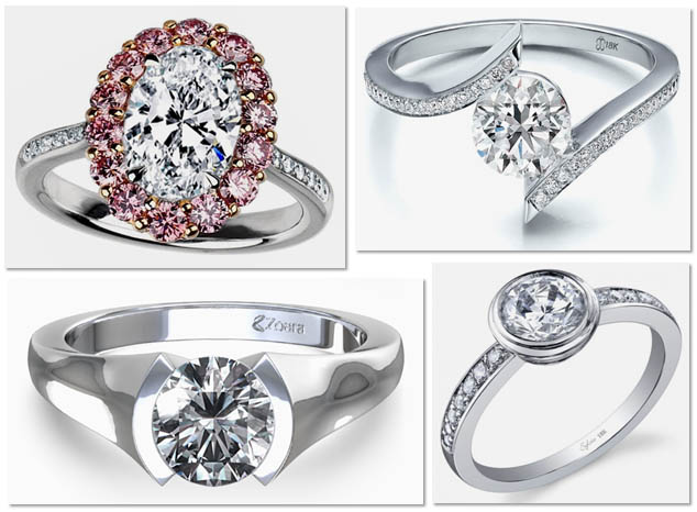 Opal & Diamond Ring - Handcrafted Designer 14k Gold Crown Design Vinta – MJV